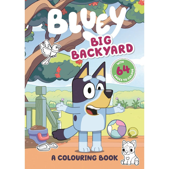 Bluey: Big Backyard A Colouring Book | ABC Kids