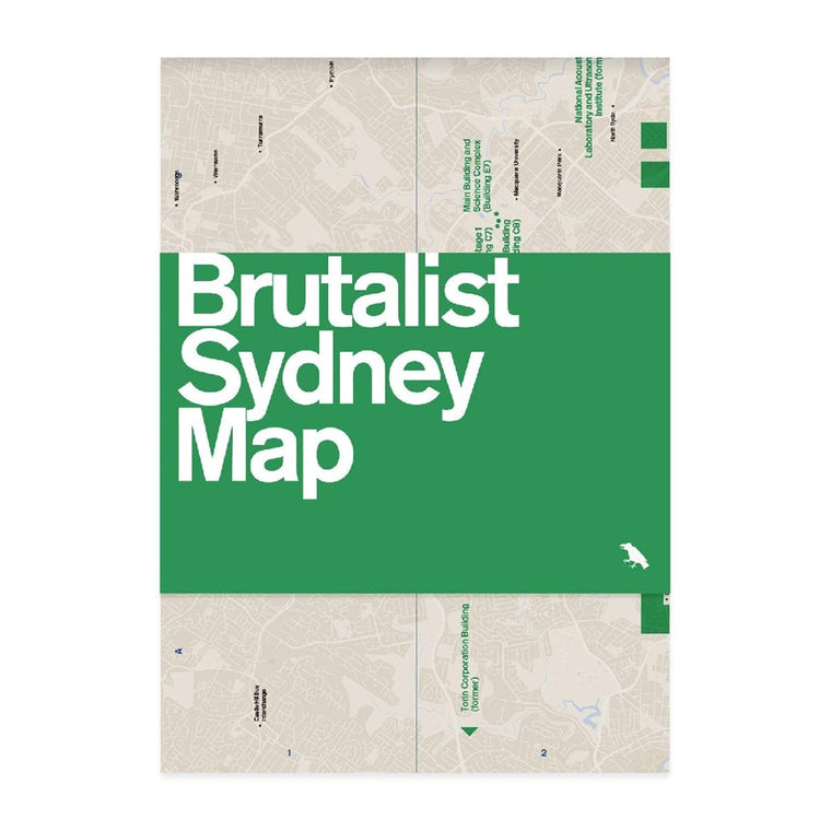 Brutalist map | Sydney
