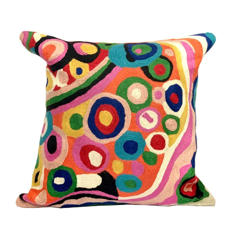Cushion Cover | Wool 40cm | Andrea Adamson Tiger | Multicolour