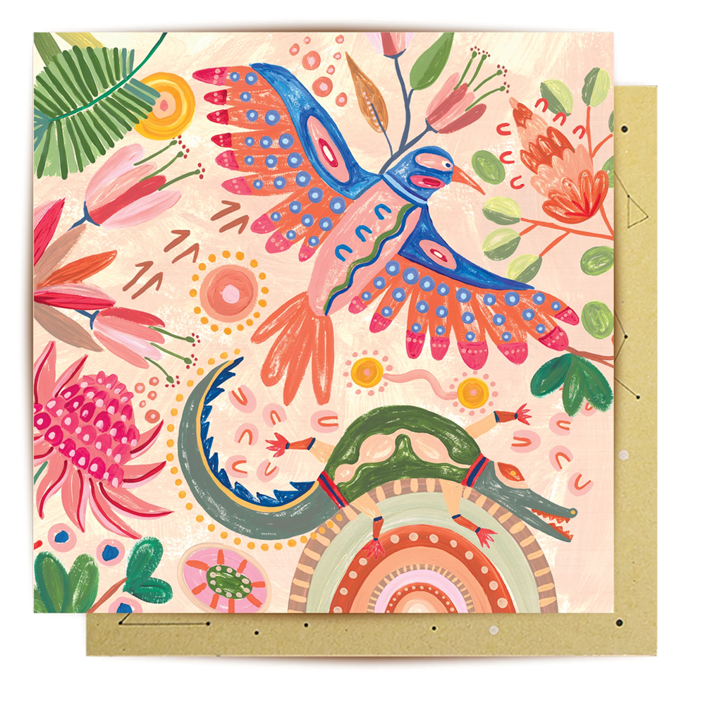 Greeting card | Gunjull Jagun | cream | all occasions