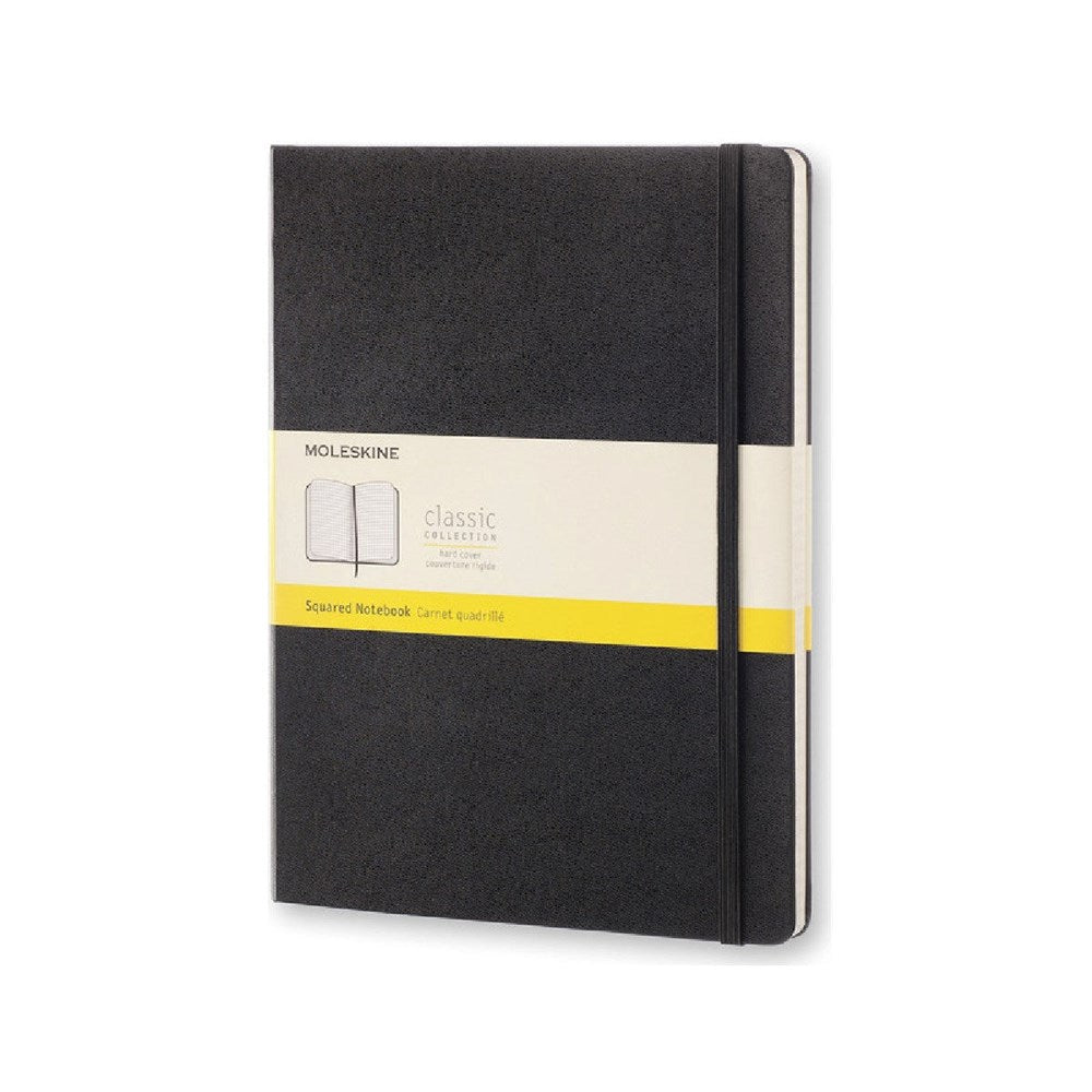 Notebook | extra large HC | square grid | Moleskine | black