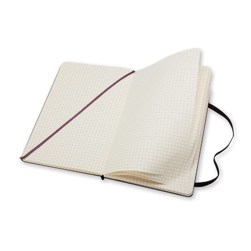 Notebook | large HC | square grid | Moleskine | black