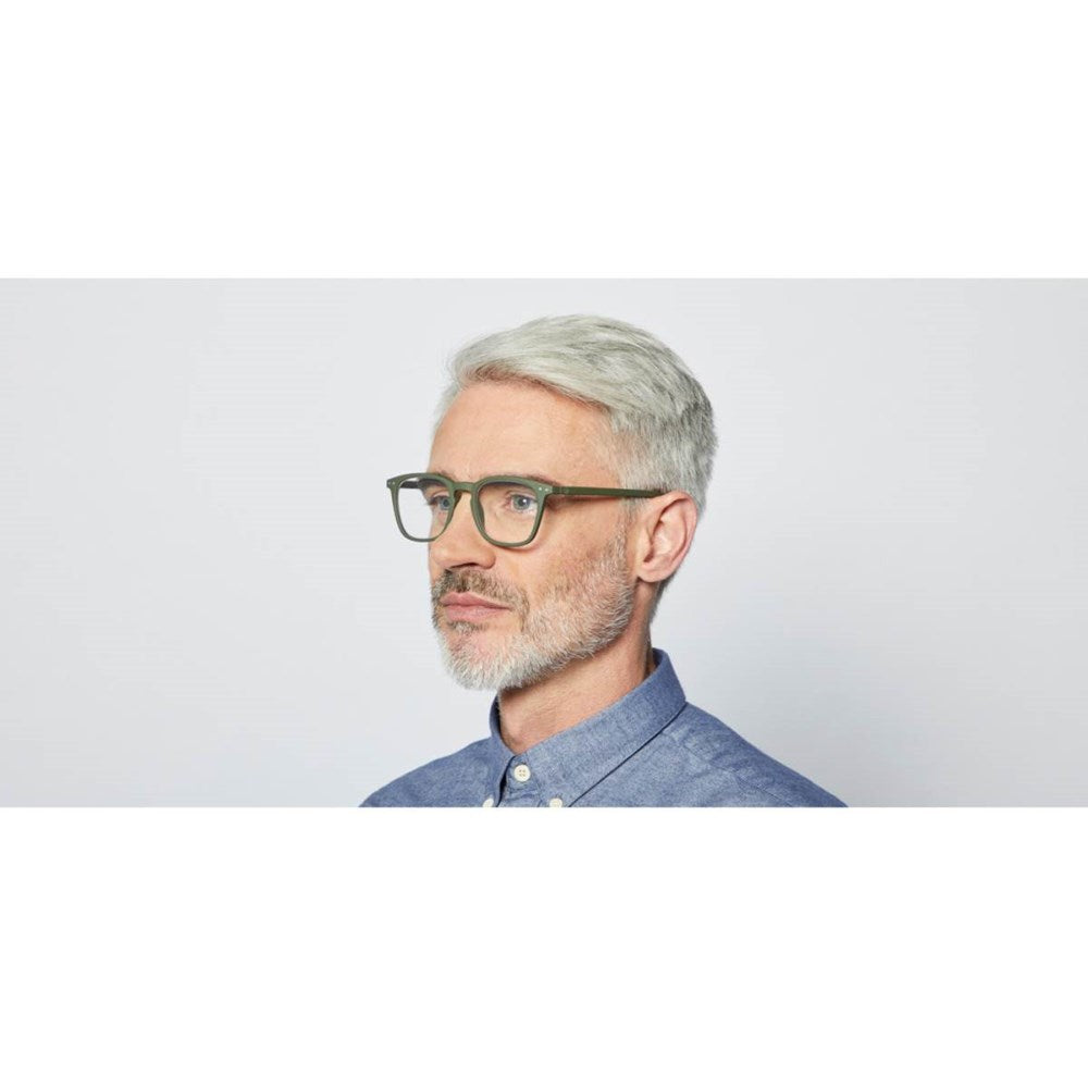 IZIPIZI Reading Glasses | Collection E | Khaki Green