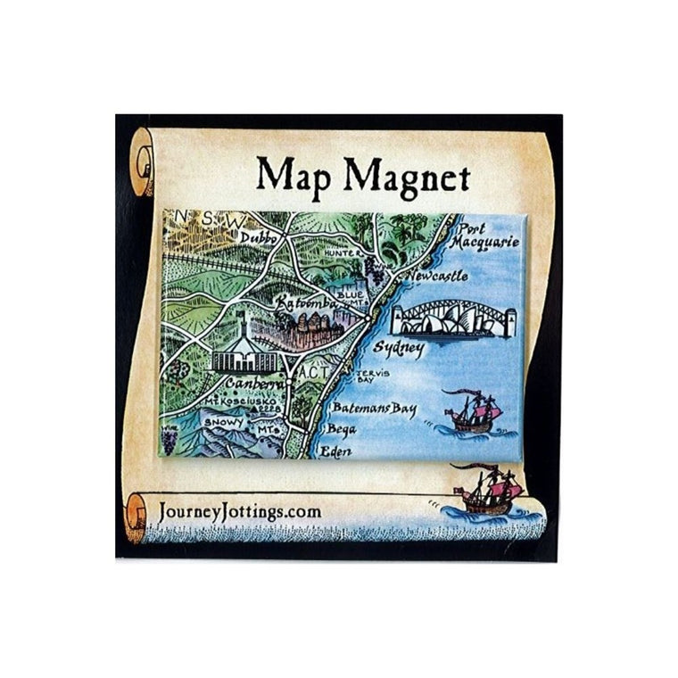 Magnet | Map | Sydney & Canberra