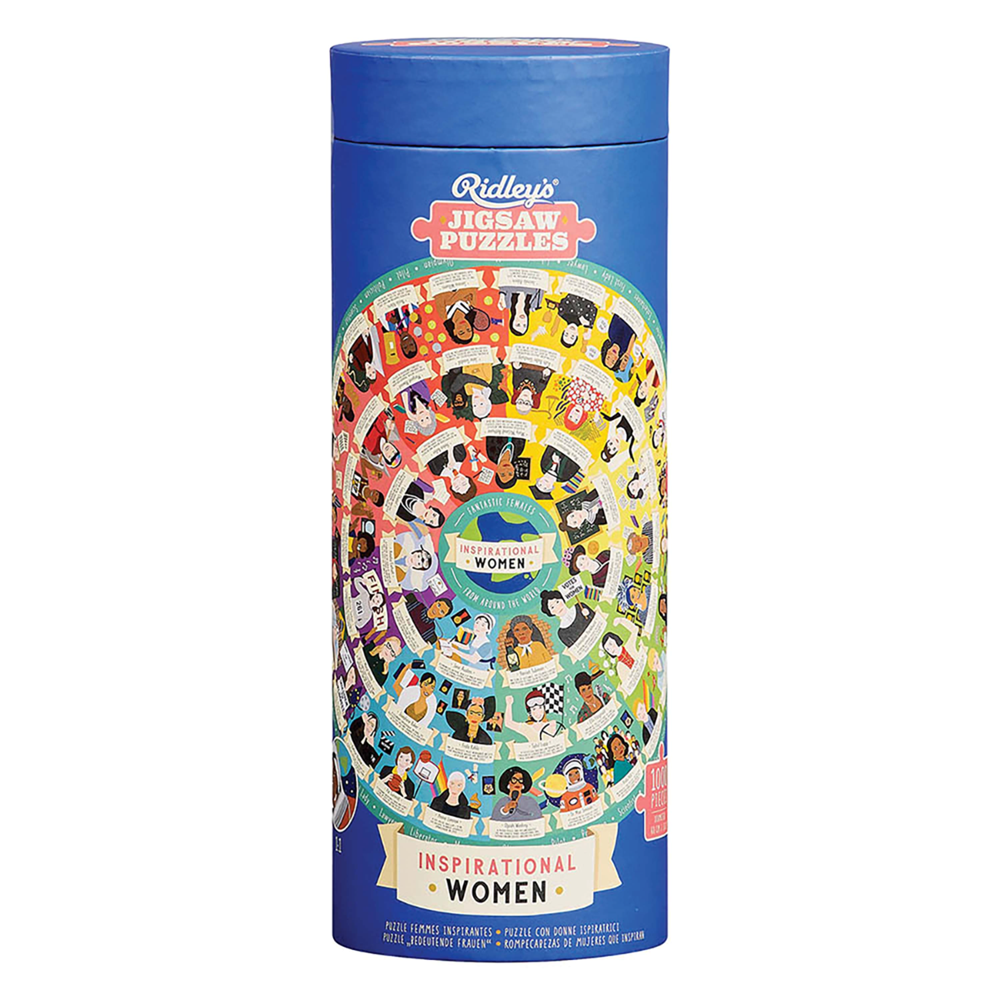 Puzzle | round | Inspirational women | 1000 pieces