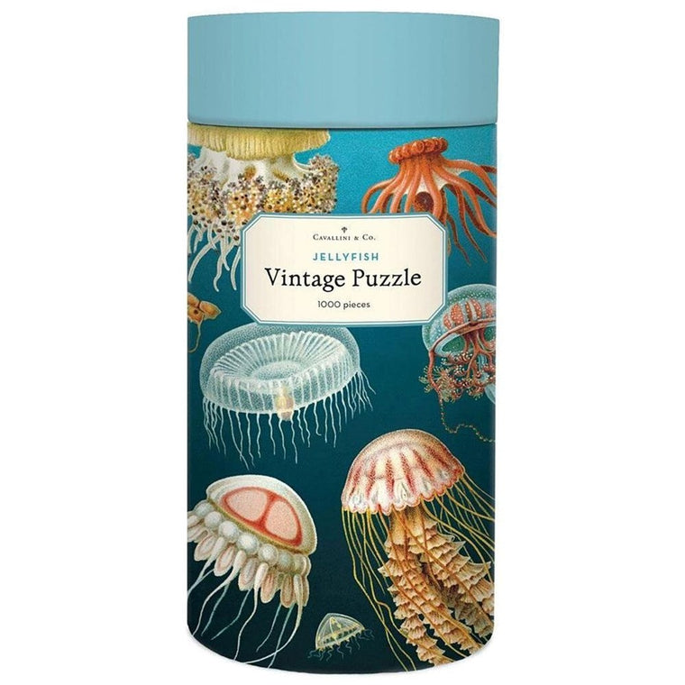 Puzzle | Vintage jellyfish chart | 1000 pieces