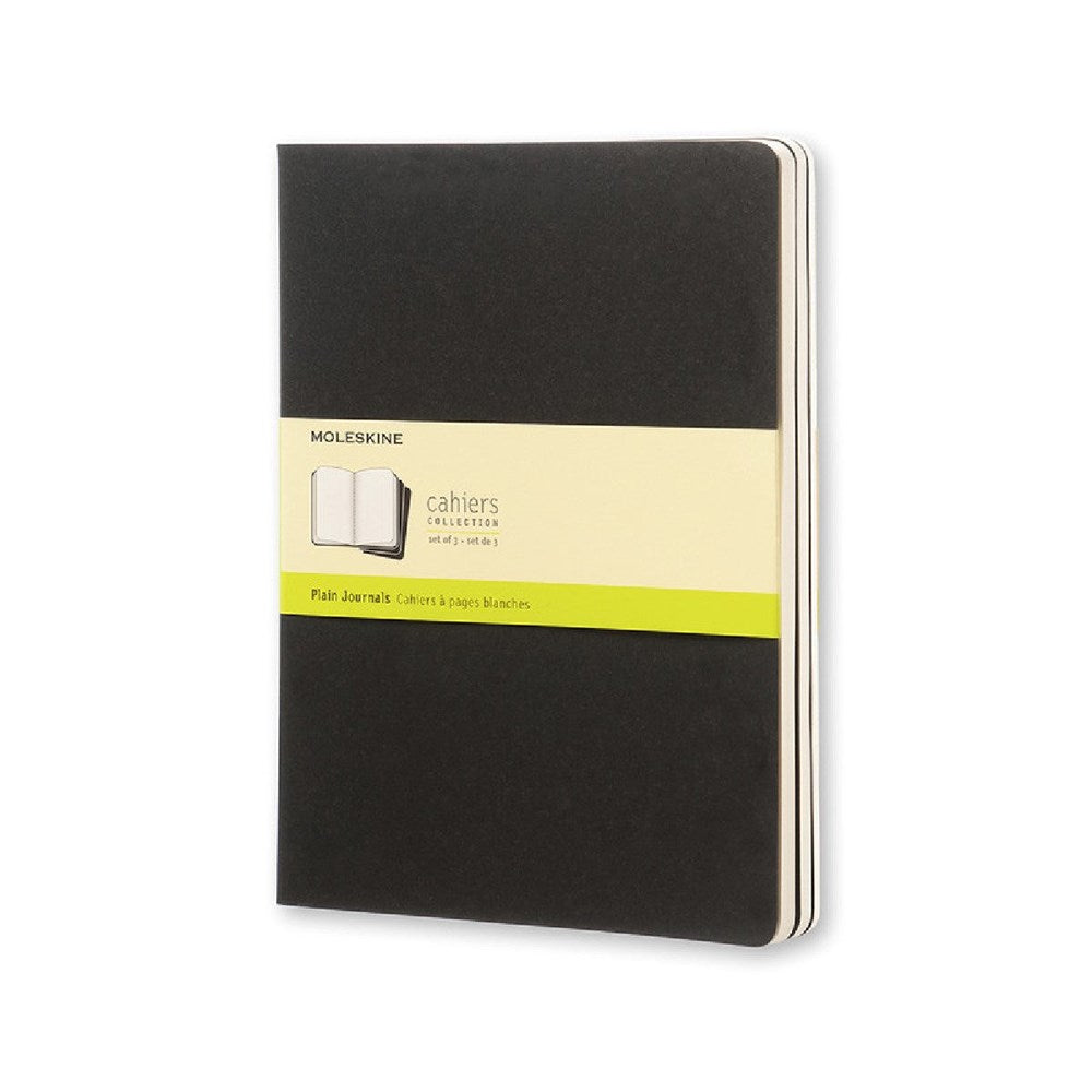 Cahier set | extra large | plain | Moleskine