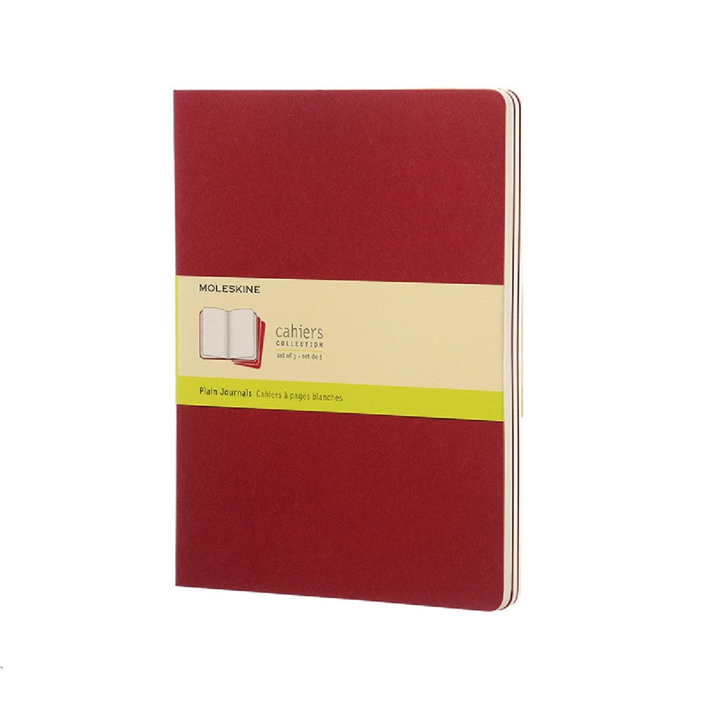 Cahier set | extra large | plain | Moleskine