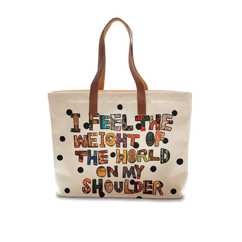 Tote bag | Weight Of The World | Tony Albert