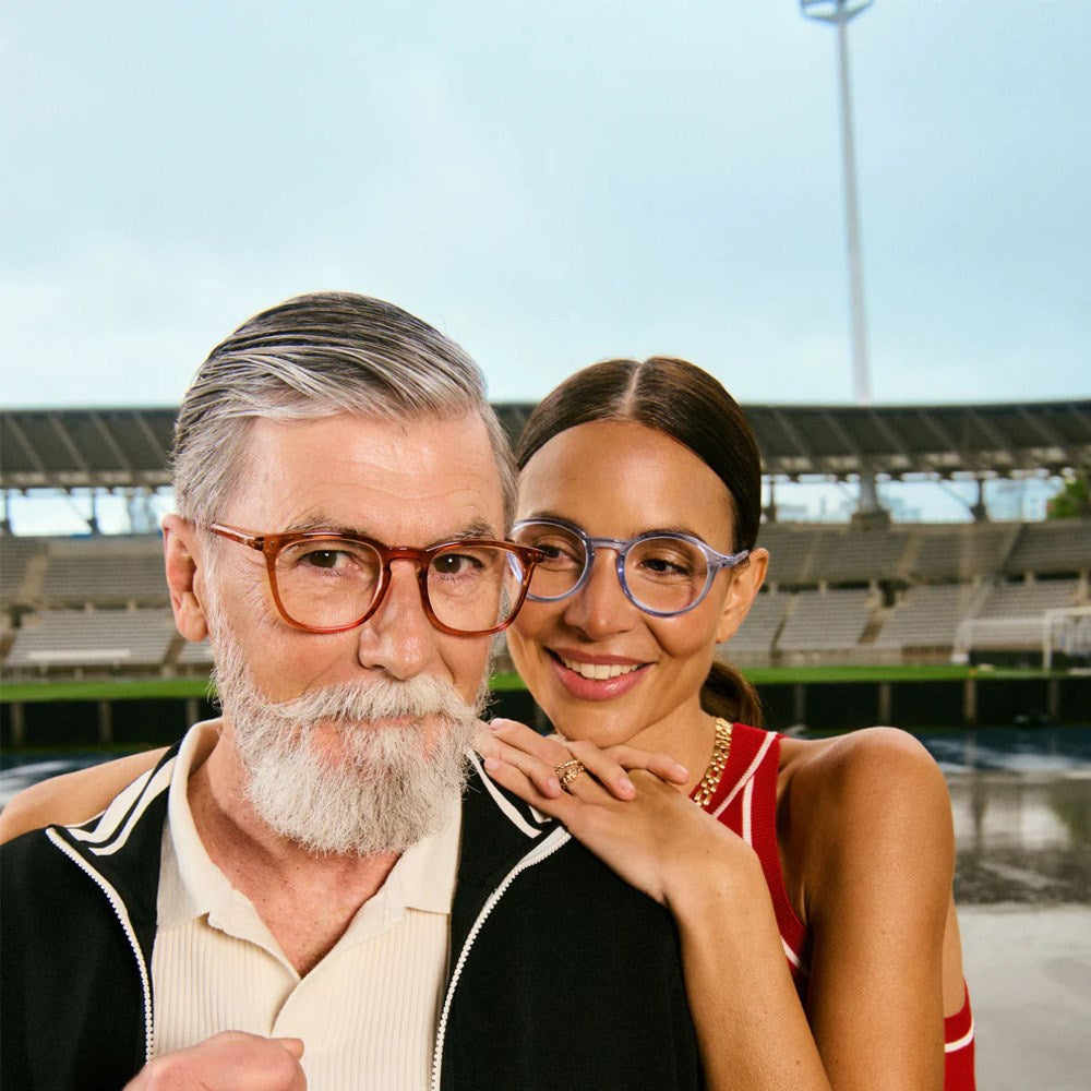 IZIPIZI Reading Glasses | Collection D | Stadium | Athletic Purple