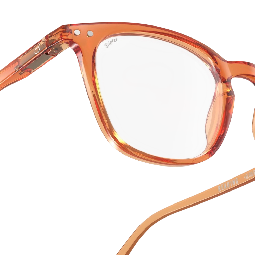 IZIPIZI Reading Glasses | Collection E | Stadium | Orange Smash