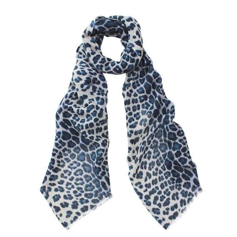 Scarf | Wool and Silk | Jaguar