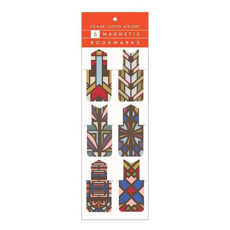 Bookmarks | Set of 6 | Frank Lloyd Wright