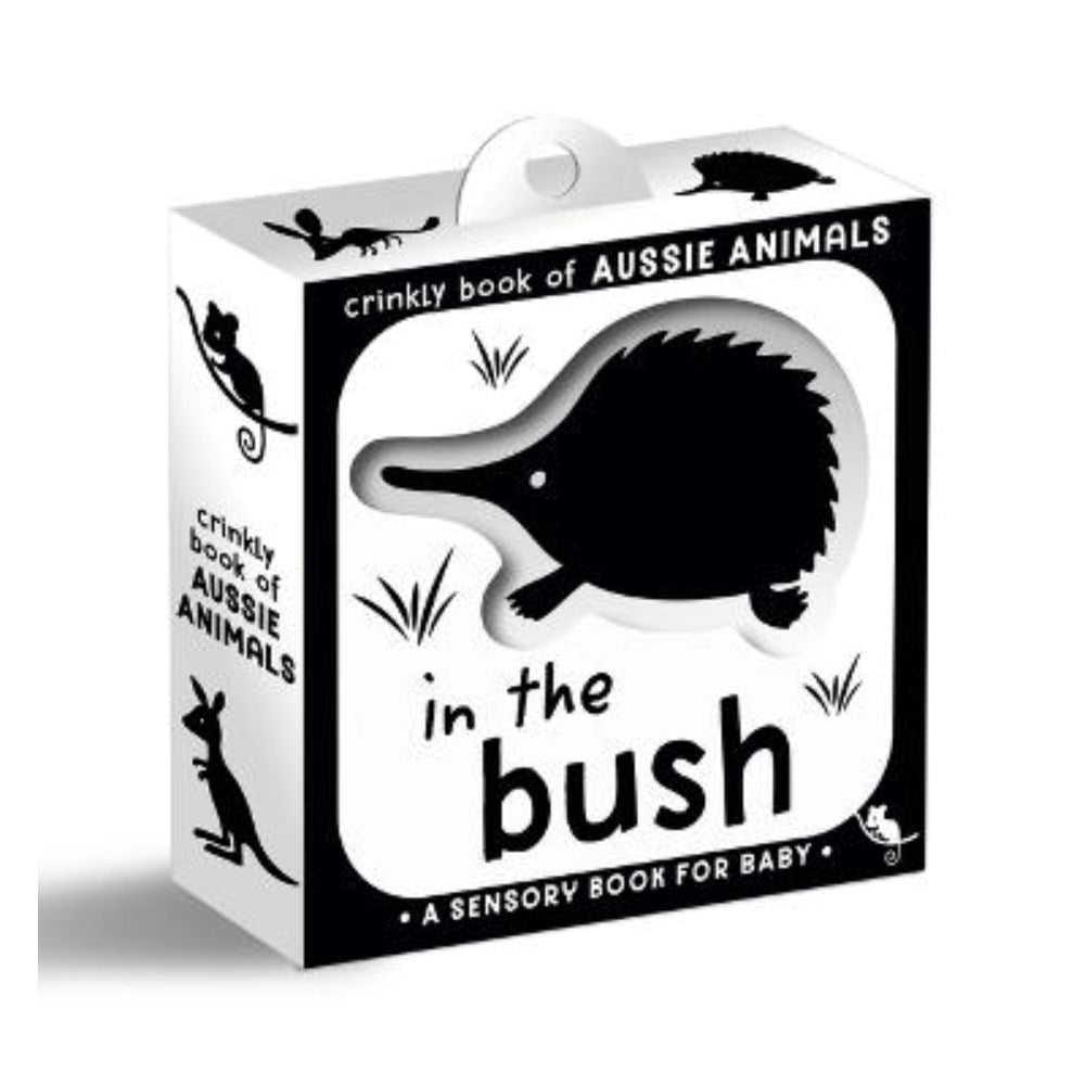 Crinkly Book of Aussie Animals: In the Bush | Illustrated by: Jill Brailsford