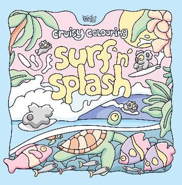 Colouring Book | Cruisy Colouring: Surf 'n' Splash