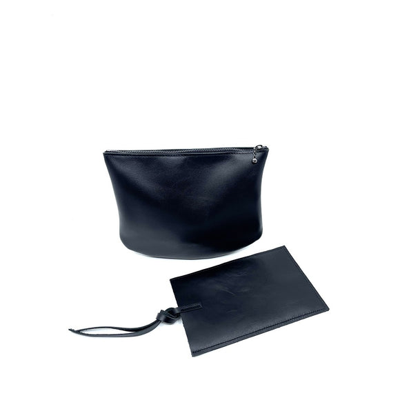 Bag | Oceania | leather | large | black | Kerin English