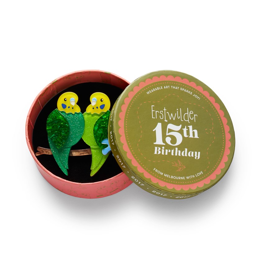 Brooch | Best Budgies | Erstwilder