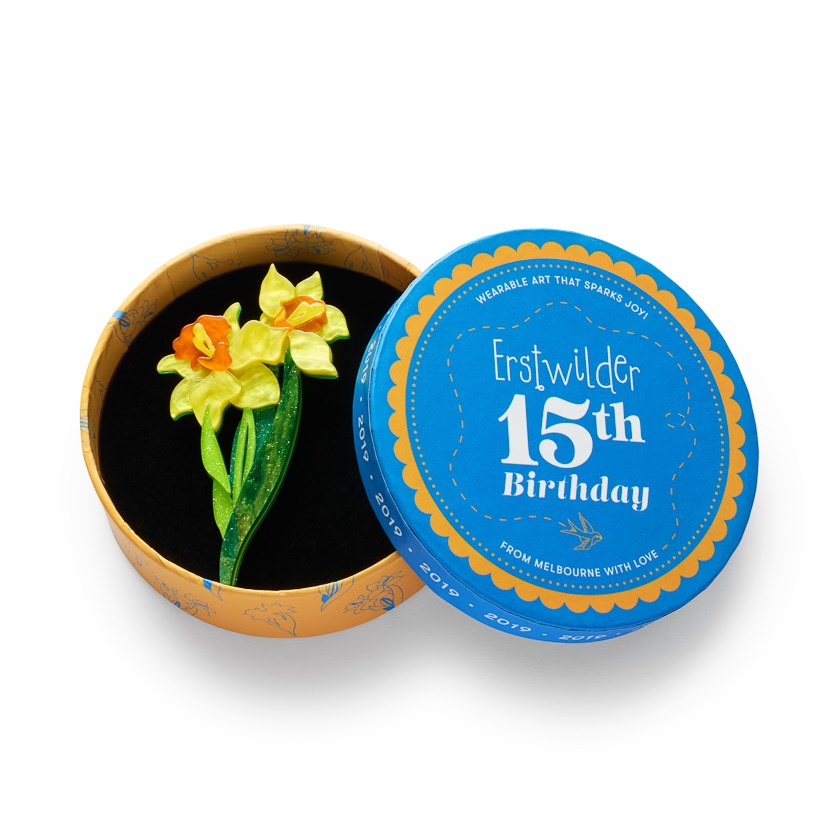 Brooch | Garden Goddess Daffodil | Erstwilder