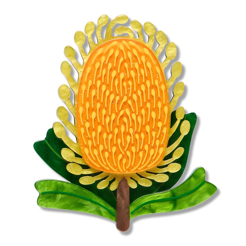 Brooch | Mountain Banksia | Erstwilder