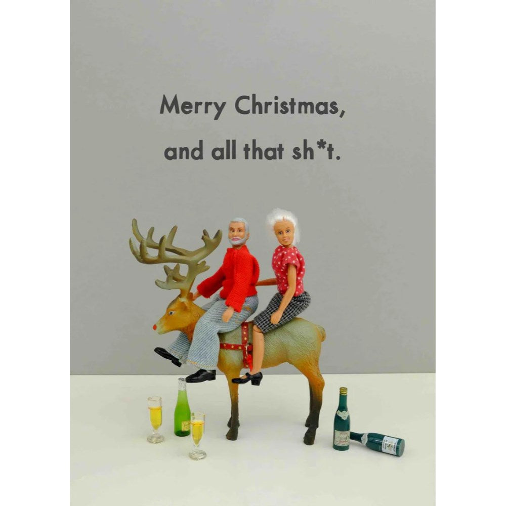 Greeting card | Merry christmas and all that | christmas