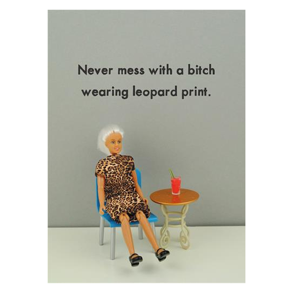 Greeting card | never mess with... | all occasions