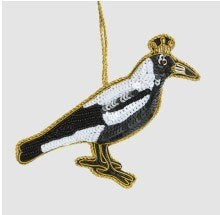 Bauble | Embroidered | Magpie