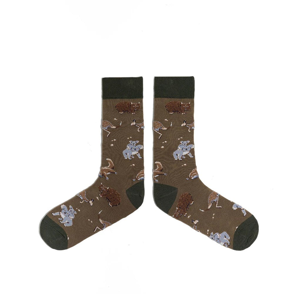 Socks | Australian animals Oi Oi Oi | Adult Sizes 7 - 12.5