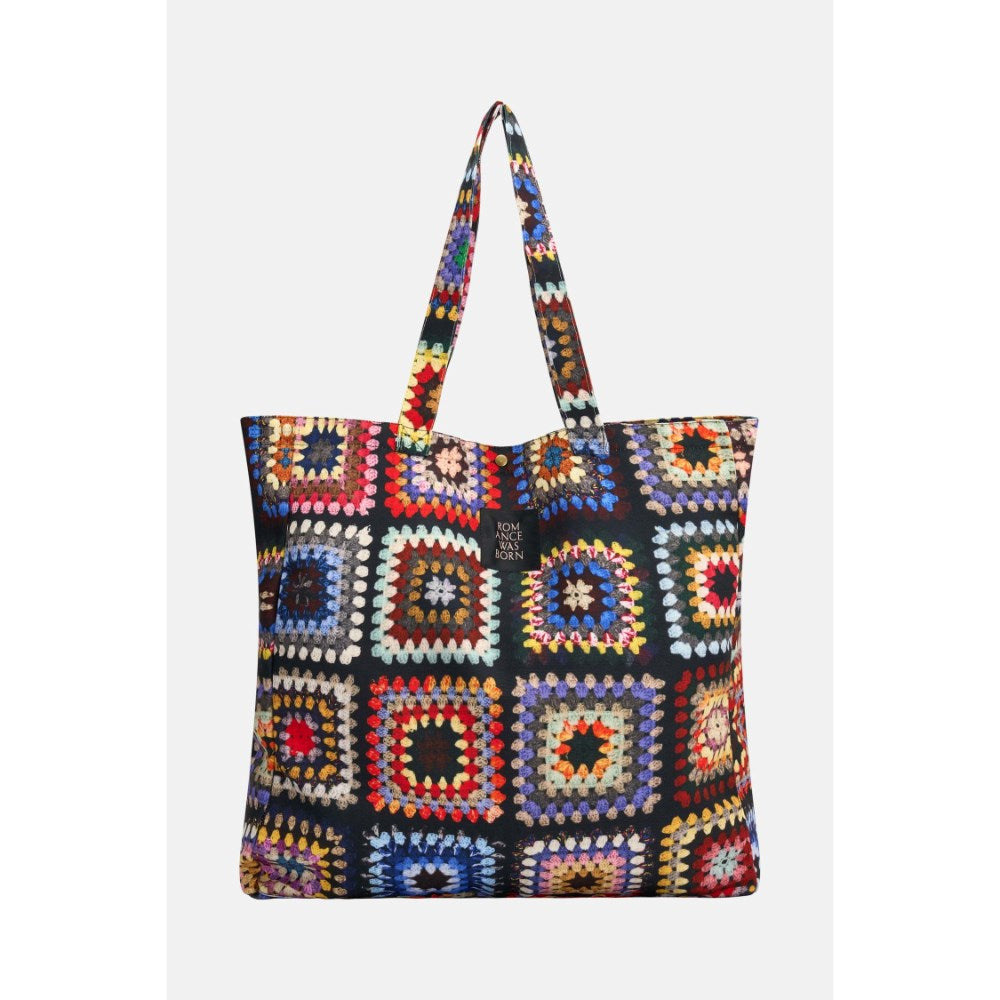 Tote Bag | Crochet Blanket | Romance Was Born
