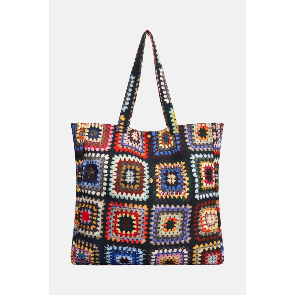 Tote Bag | Crochet Blanket | Romance Was Born
