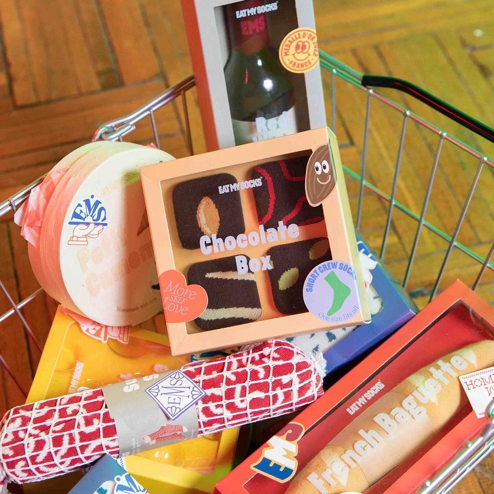 Socks | Chocolate box | Eat my socks