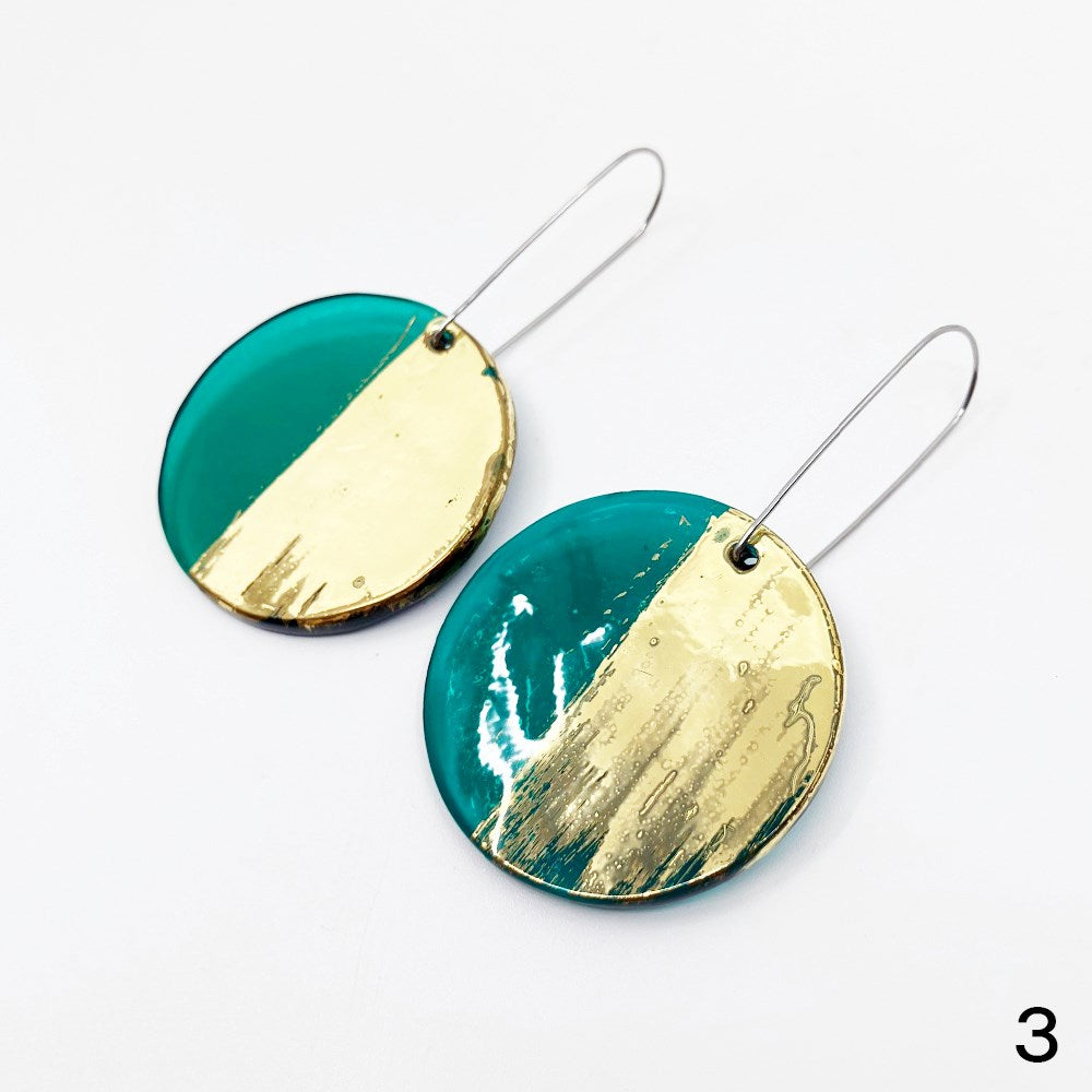 Earrings | Full moon | Lisa Cahill