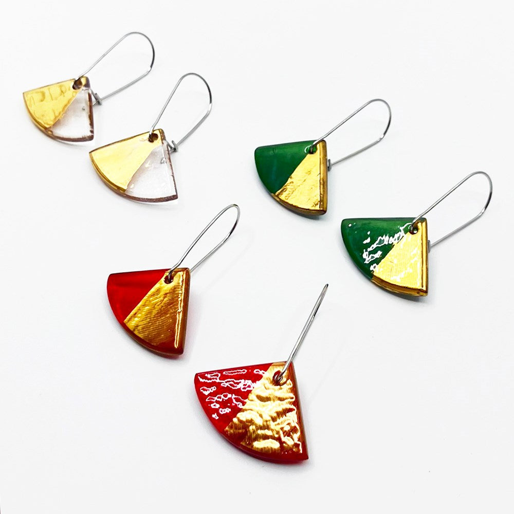 Earrings | Gingko | Lisa Cahill