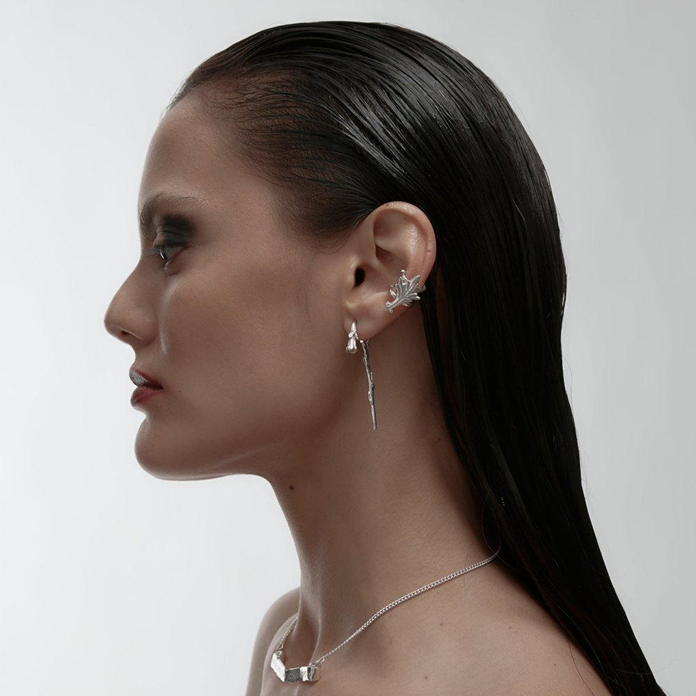 Earrings | ghost pipe | Lyleu by Sally Leung