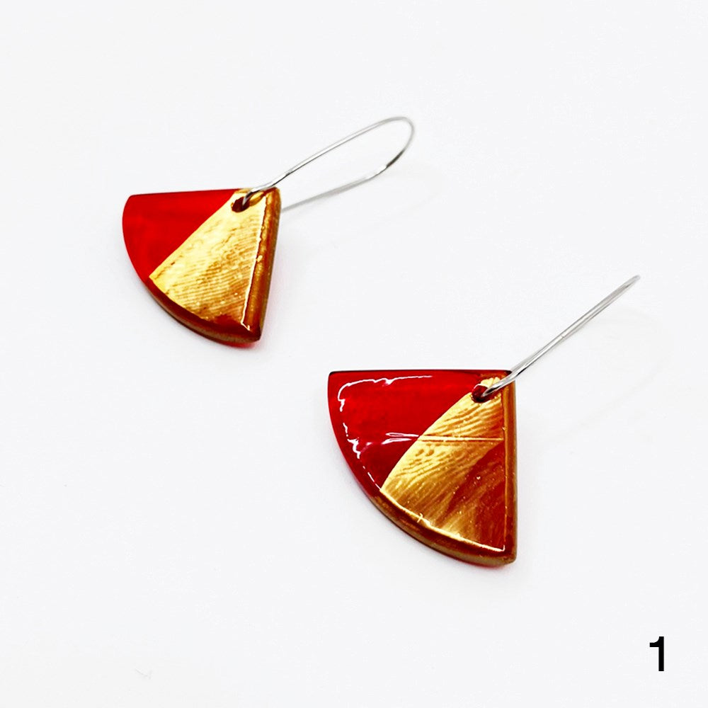 Earrings | Gingko | Lisa Cahill