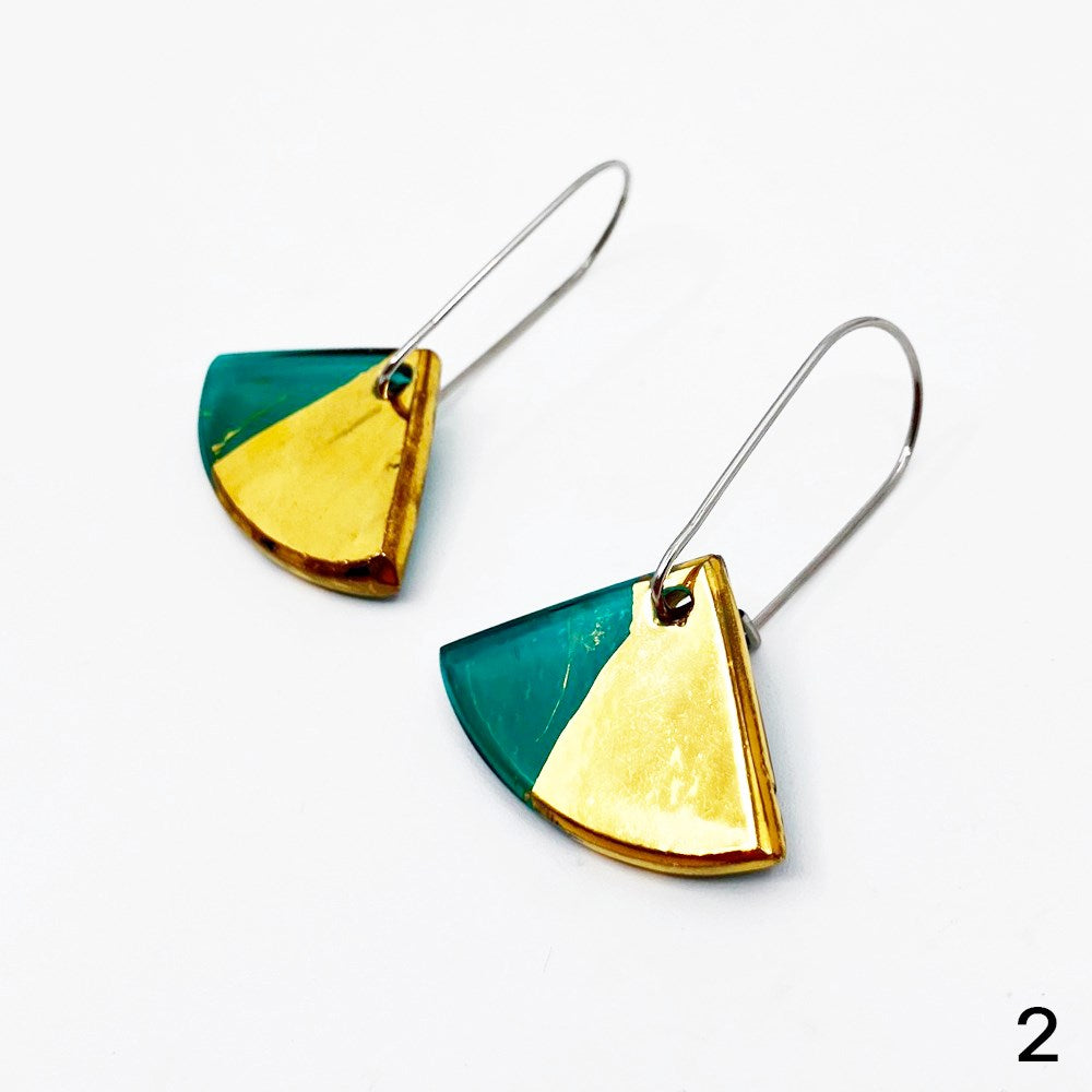 Earrings | Gingko | Lisa Cahill