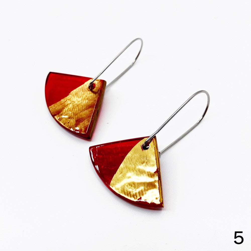 Earrings | Gingko | Lisa Cahill