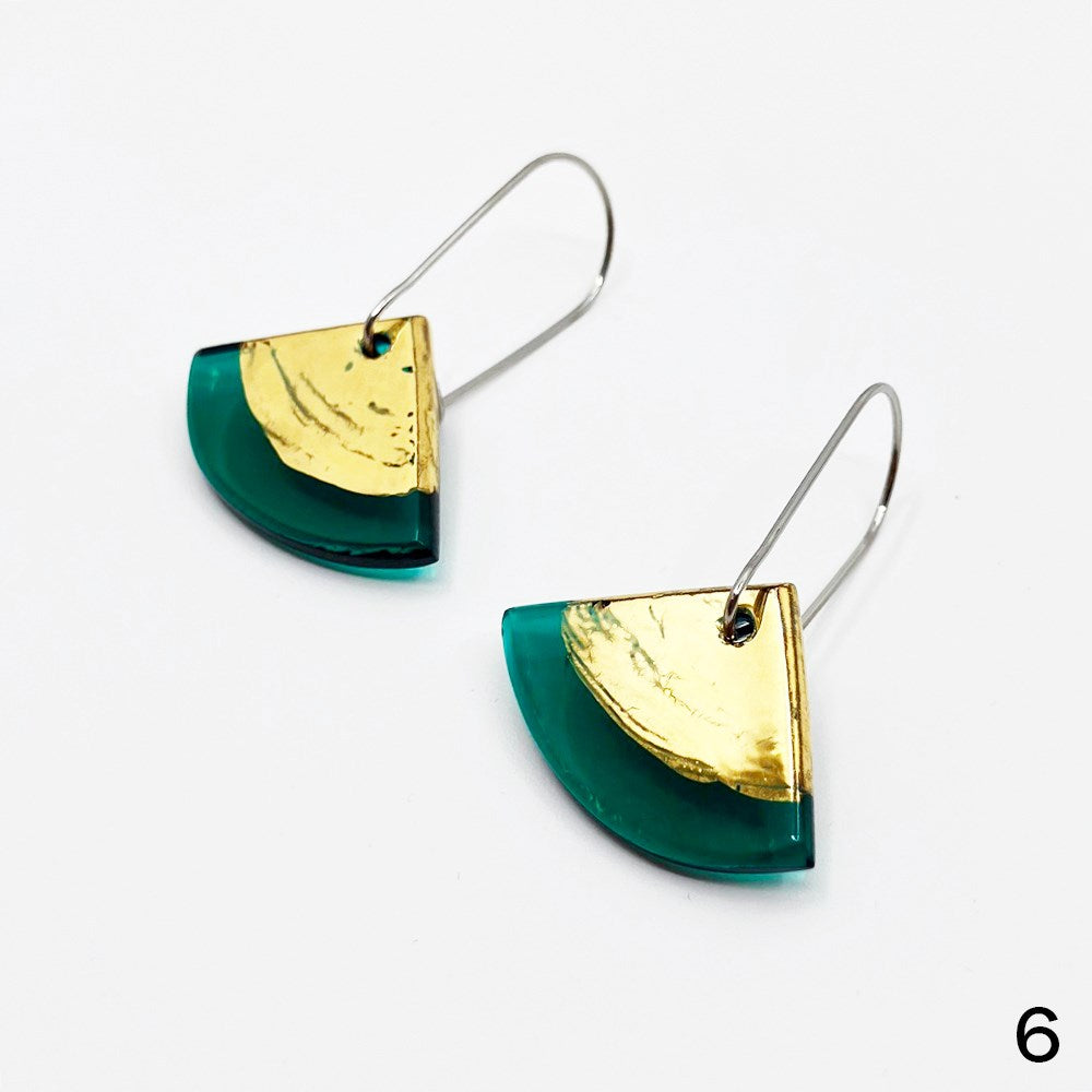 Earrings | Gingko | Lisa Cahill