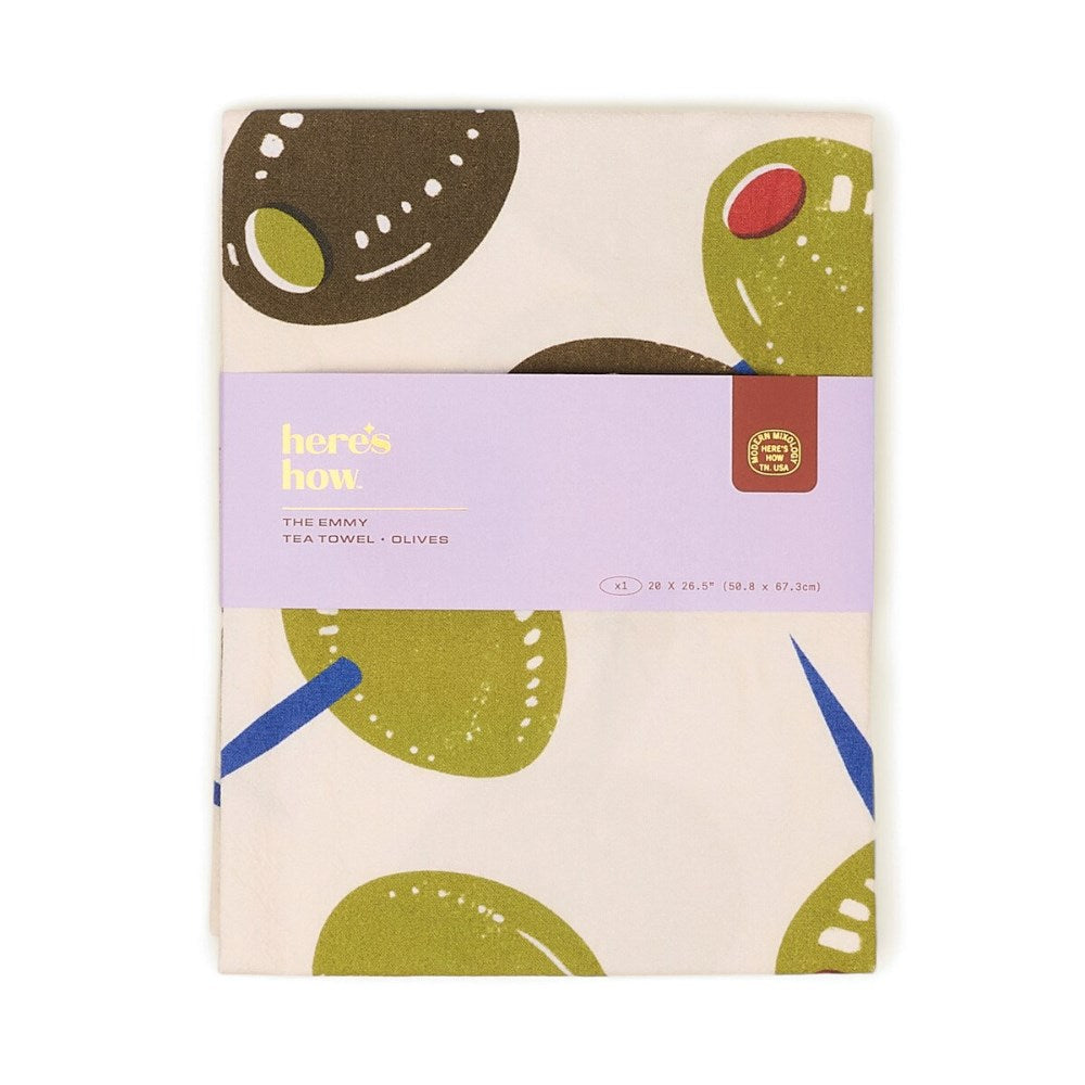 Tea Towel | Olives