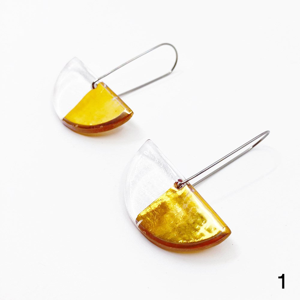 Earrings | Half moon | Lisa Cahill