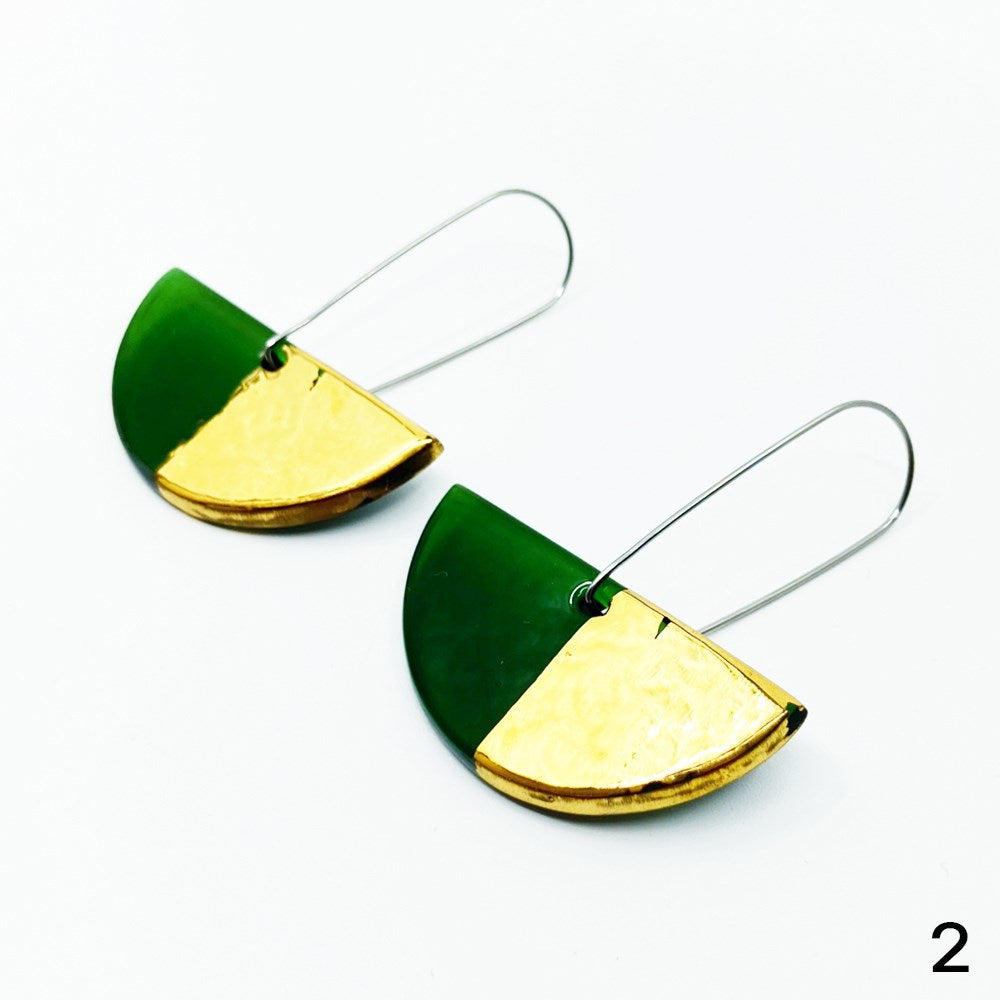 Earrings | Half moon | Lisa Cahill