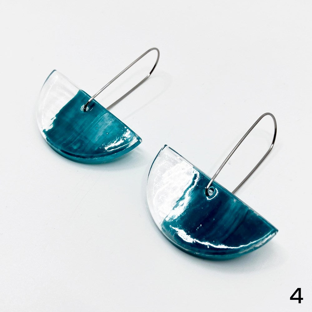 Earrings | Half moon | Lisa Cahill