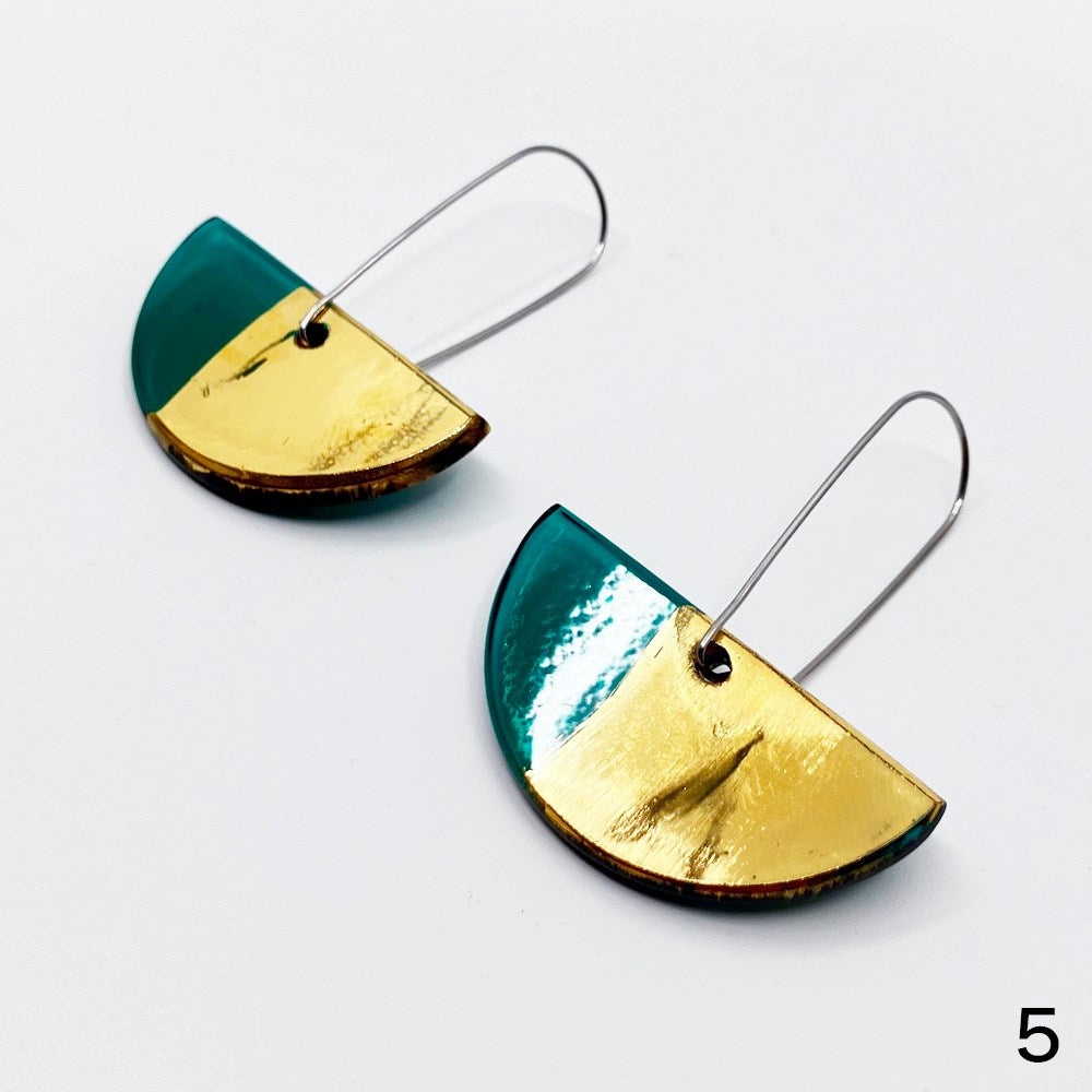 Earrings | Half moon | Lisa Cahill