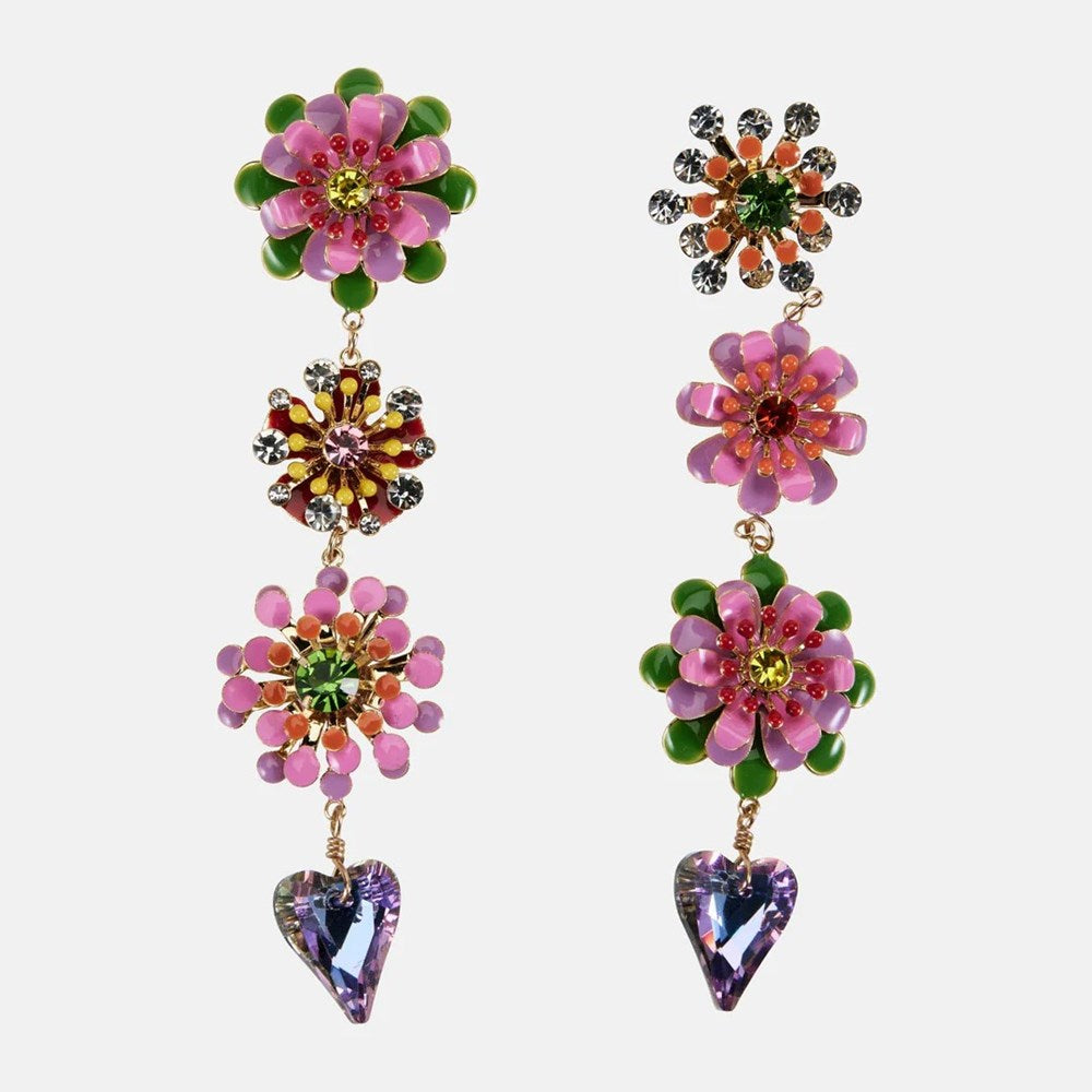 Earrings | Heart Bloom | Romance Was Born