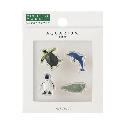 Mini Magnet Set | Aquarium | Set of 4