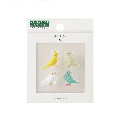 Mini Magnet Set | Birds | Set of 4