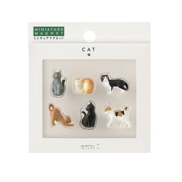 Mini Magnet Set | Cats | Set of 4