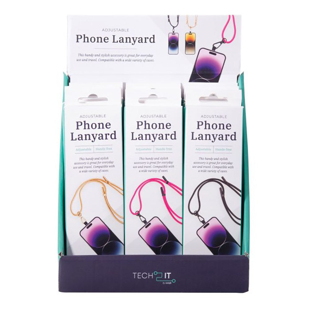 Phone strap lanyard | adjustable | assorted colours