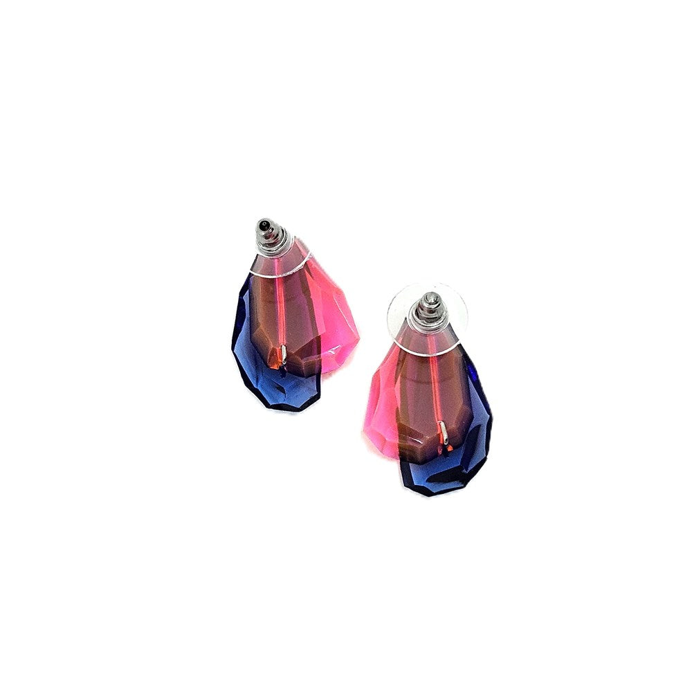 Earrings | Hydrangea Stud | Pink and blue | Kath Inglis