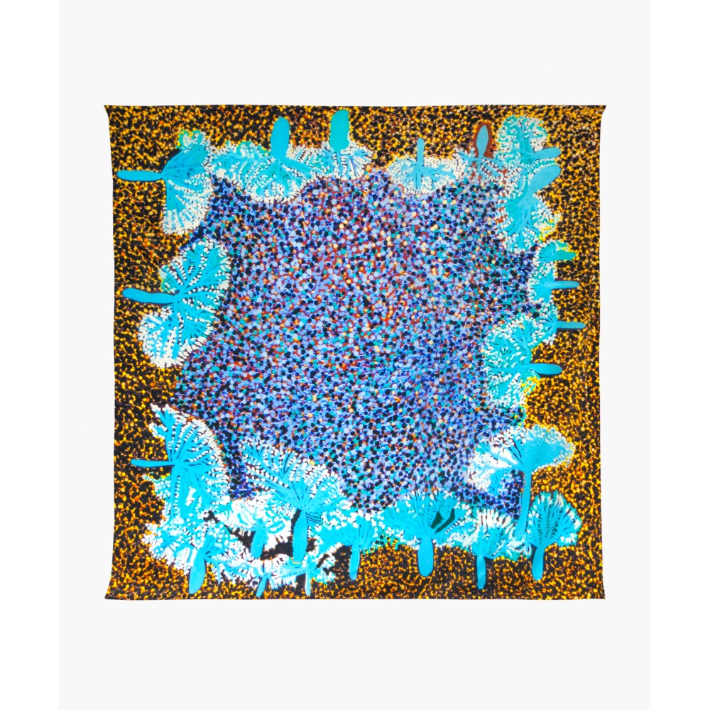 Scarf | Silk | Kalaru by Nancy Nyanjilpayi Chapman | One of Twelve