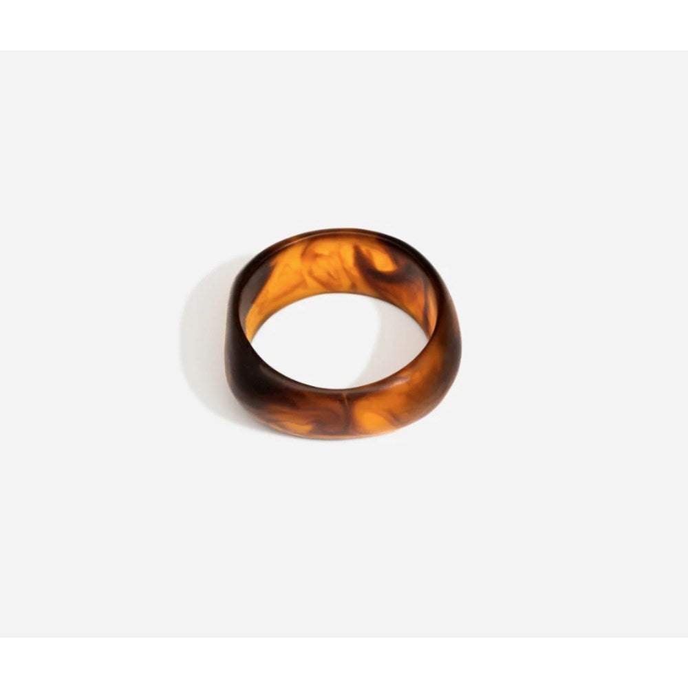 Bangle | Organic | Large | Wide | Dinosaur Designs